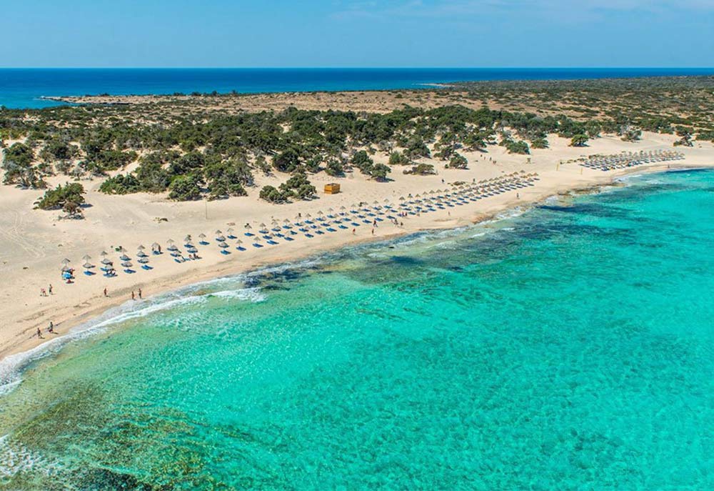Chrysi island, Crete Greece